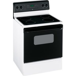 GE 30 Free-Standing CleanDesign Electric Range|JBP62BKWH