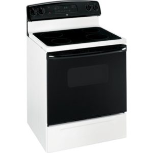 GE 30 Free-Standing CleanDesign Electric Range|JBP62BMWH