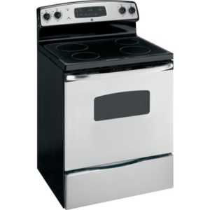GE 30 Free-Standing CleanDesign Electric Range|JBP62SNSS