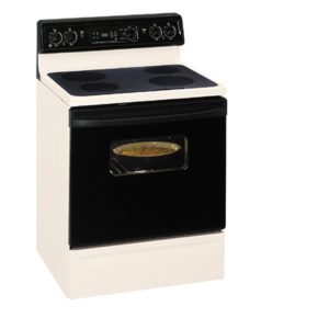 GE 30 Free-Standing CleanDesign Electric Range|JBP64BBCT