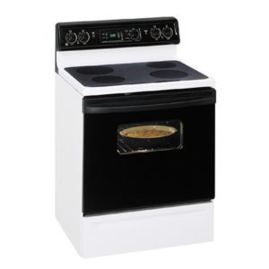 GE 30 Free-Standing CleanDesign Electric Range|JBP64BBWH