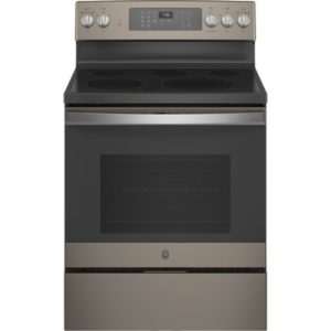 GE 30 Free-Standing Electric Convection Range with No Preheat Air Fry|JB735EPES