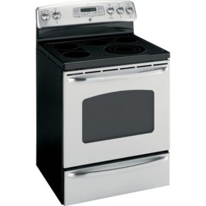 GE 30 Free-Standing Electric Convection Range with Warming Drawer|JB840SPSS