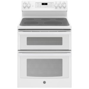 GE 30 Free-Standing Electric Double Oven Convection Range|JB860DJWW