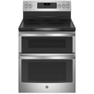 GE 30 Free-Standing Electric Double Oven Convection Range|JB860SJSS
