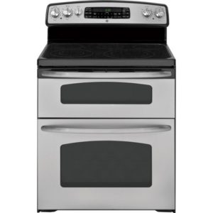 GE 30 Free-Standing Electric Double Oven Convection Range|JB870SRSS