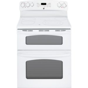 GE 30 Free-Standing Electric Double Oven Convection Range|JB870TTWW