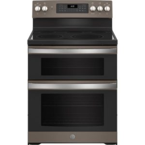 GE 30 Free-Standing Electric Double Oven Convection Range|JBS86EPES