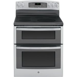 GE 30 Free-Standing Electric Double Oven Range with Convection|JB870SFSS