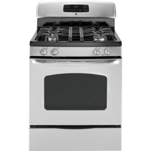 GE 30 Free-Standing Gas Range|JGB428SERSS
