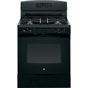 GE 30 Free-Standing Gas Range|JGB640DEFBB