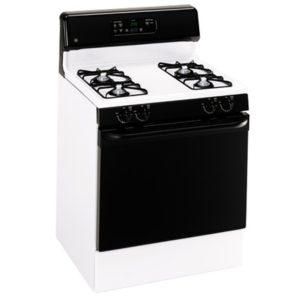 GE 30 Free-Standing Gas Range|JGBP24BEHWH