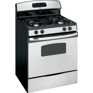 GE 30 Free-Standing Gas Range|JGBP25SENSS
