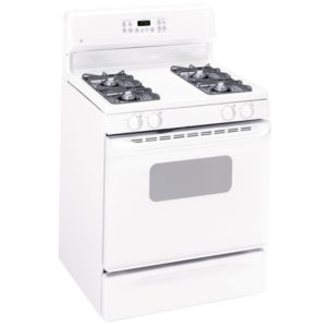 GE 30 Free-Standing Gas Range|JGBP26WEHWW