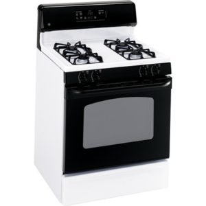 GE 30 Free-Standing Gas Range|JGBP28DELWH