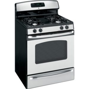 GE 30 Free-Standing Gas Range|JGBP29SEMSS