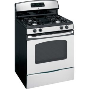 GE 30 Free-Standing Gas Range|JGBP33SEMSS