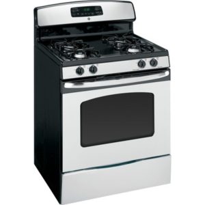 GE 30 Free-Standing Gas Range|JGBP33SETSS