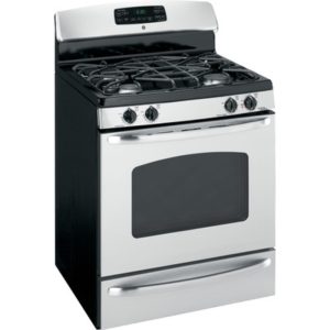 GE 30 Free-Standing Gas Range|JGBP36SEMSS