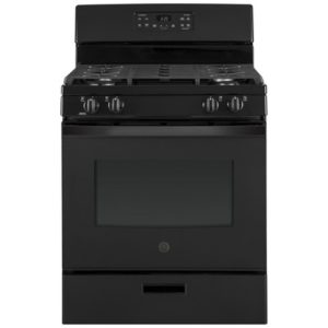 GE 30 Free-Standing Gas Range|JGBS62DEKBB