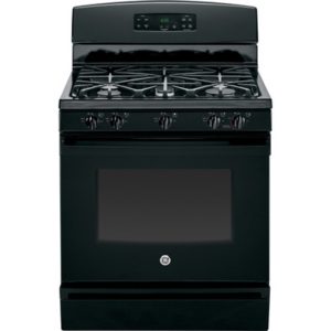 GE 30 Free-Standing Gas Range|JGBS65DEFBB