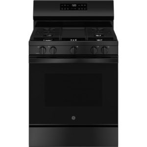 GE 30 Free-Standing Gas Range with Crisp Mode|GGF500PVBB