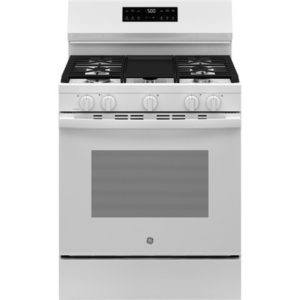 GE 30 Free-Standing Gas Range with Crisp Mode|GGF500PVWW