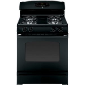 GE 30 Free-Standing Gas Range with Steam Clean|JGBS23DETBB