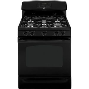 GE 30 Free-Standing Gas Range with Warming Drawer|JGB800DEPBB