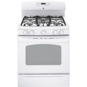 GE 30 Free-Standing Gas Range with Warming Drawer|JGB800DEPWW