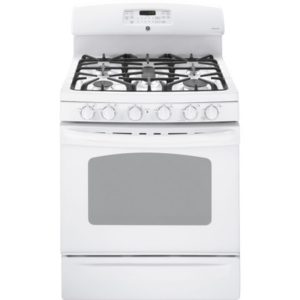 GE 30 Free-Standing Gas Range with Warming Drawer|JGB820DEPWW