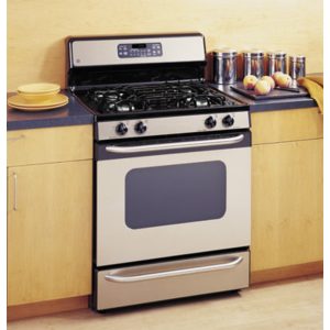 GE 30 Free-Standing Gas Range with Warming Drawer|JGBP85SEHSS