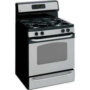 GE 30 Free-Standing Gas Range with Warming Drawer|JGBP85SELSS