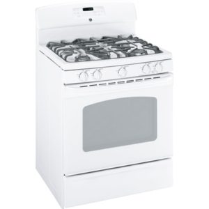 GE 30 Free-Standing Gas Range with Warming Drawer|JGBP88DEMWW
