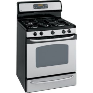 GE 30 Free-Standing Gas Range with Warming Drawer|JGBP88SELSS