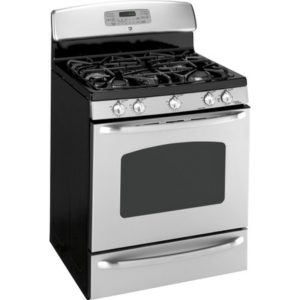 GE 30 Free-Standing Gas Range with Warming Drawer|JGBP88SEMSS