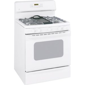 GE 30 Free-Standing Gas Range with Warming Drawer|JGBP88WEKWW