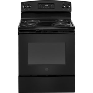 GE 30 Free-Standing Self-Clean Electric Range|JB258DMBB
