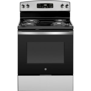 GE 30 Free-Standing Self-Clean Electric Range|JB258RTSS
