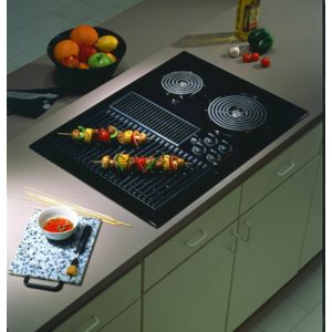 GE 30 Select-Top Modular Downdraft Cooktop|JP385BVBB