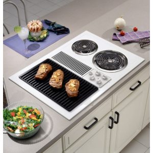 GE 30 Select-Top Modular Downdraft Cooktop|JP385WVWW