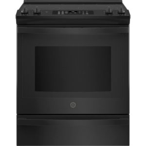 GE 30 Slide-In Electric Convection Range with No Preheat Air Fry|JS760DPBB