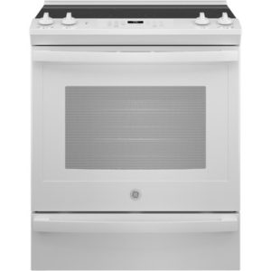 GE 30 Slide-In Electric Convection Range with No Preheat Air Fry|JS760DPWW