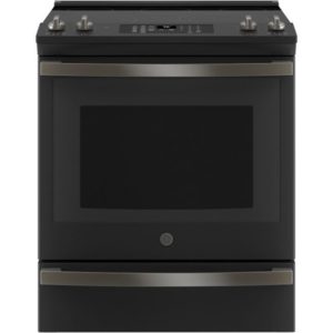 GE 30 Slide-In Electric Convection Range with No Preheat Air Fry|JS760FPDS