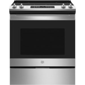 GE 30 Slide-In Electric Range|JS645SLSS
