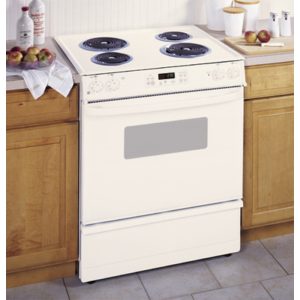 GE 30 Slide-In Electric Range with Self-Cleaning Oven|JSP34CDCC