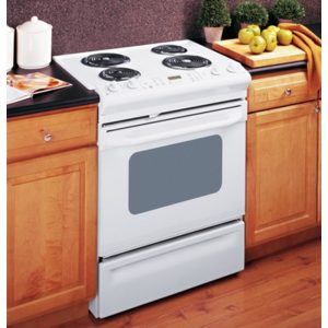 GE 30 Slide-In Electric Range with Self-Cleaning Oven|JSP39WKWW