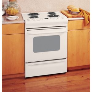 GE 30 Slide-In Electric Range with Standard Clean Oven|JSS28CKCC