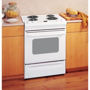 GE 30 Slide-In Electric Range with Standard Clean Oven|JSS28WKWW