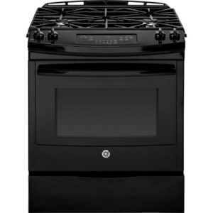 GE 30 Slide-In Front Control Gas Range|JGS650DEFBB